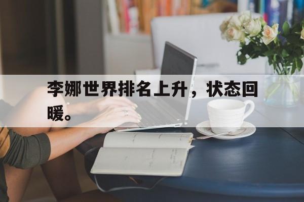 jinnianhu-李娜世界排名上升，状态回暖。